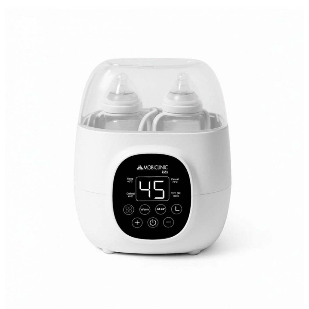 Aquecedor / Esterilizador de Biberão Duplo 6 em 1 - Mobiclinic