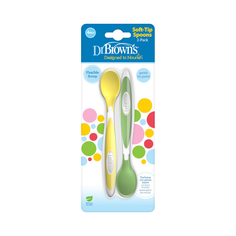 Colheres Flexíveis com Ponta Suave Dr. Brown's - Image 2
