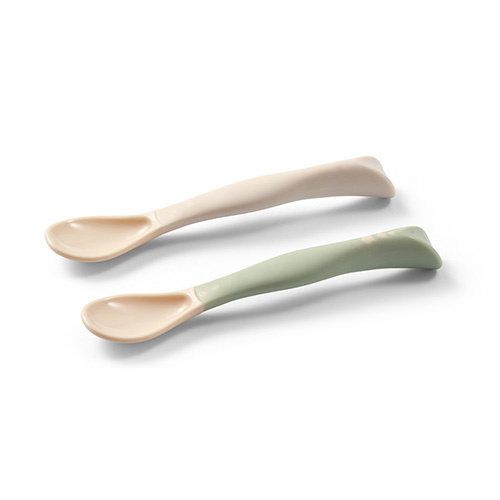 Colheres de Alimentação Flexíveis de Silicone Babyono - Image 2