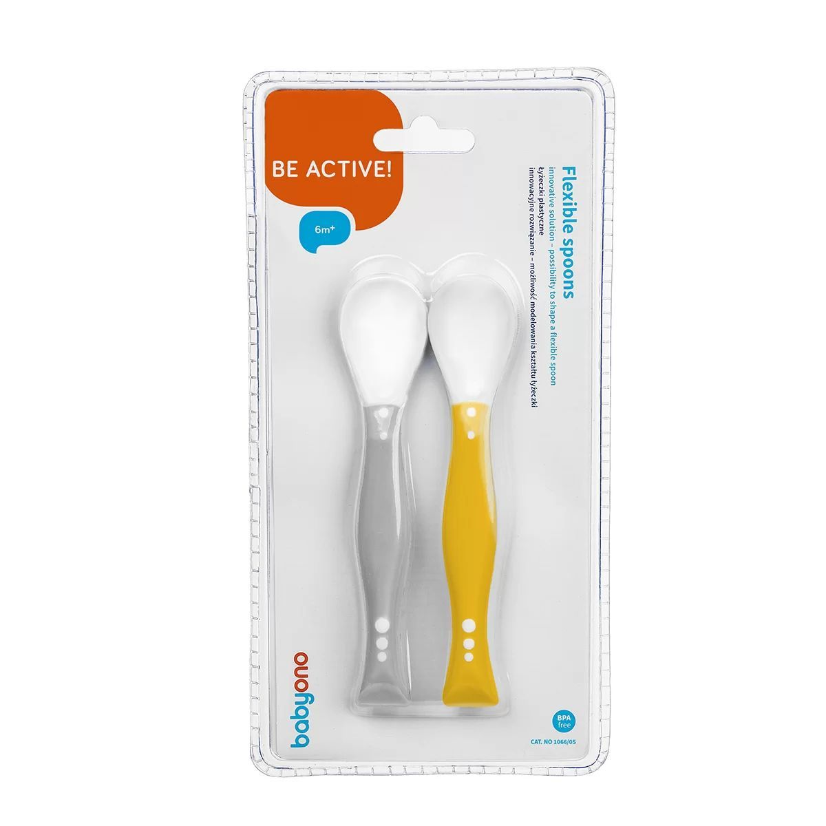 Colheres de Alimentação Flexíveis de Silicone Babyono - Image 10